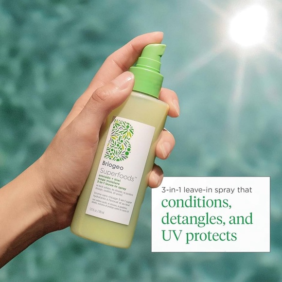 Briogeo Superfoods Avocado and Kiwi Leave in Conditioner, 6 fl oz. Never opened - Picture 3 of 5